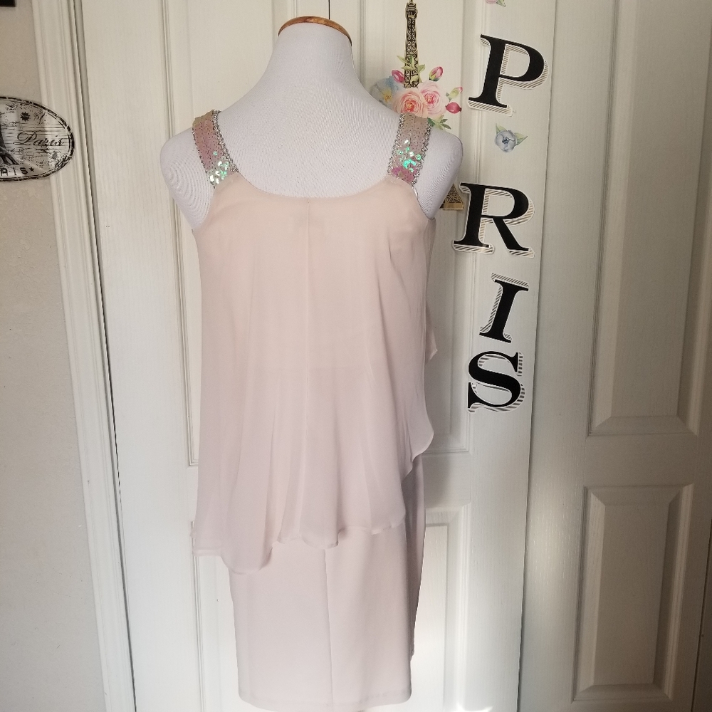 Enfocus Studio Sequence Layered Chiffon Elegand D… - image 1